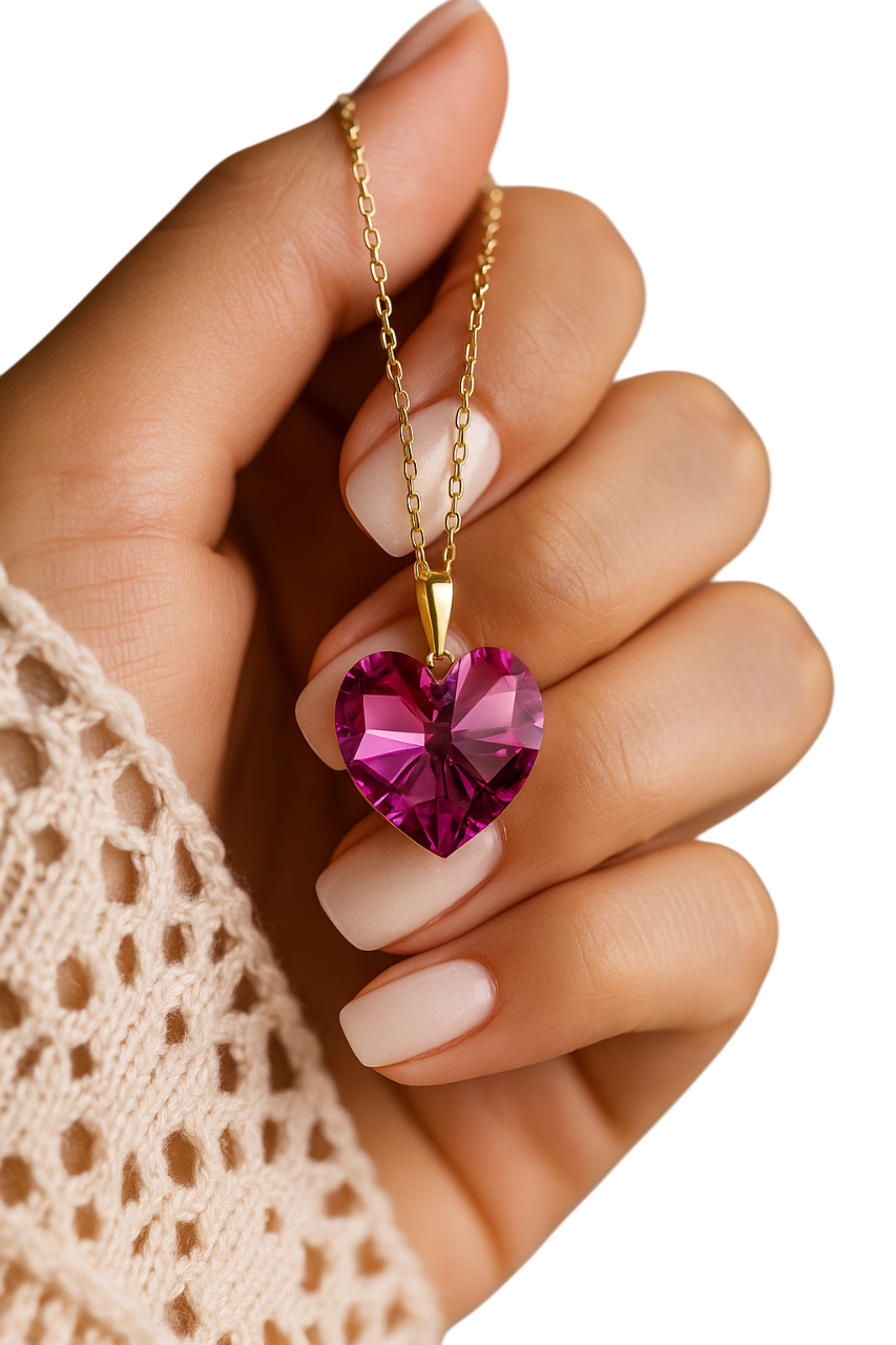 Stainless steel chain Heart design