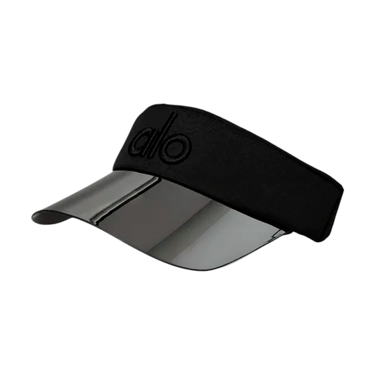 Visera deportiva con visera efecto espejo