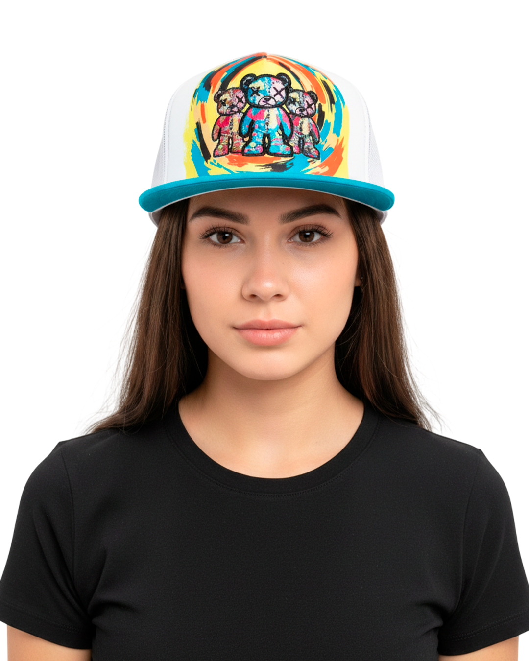 Gorra Snapback Bear Art Multicolor