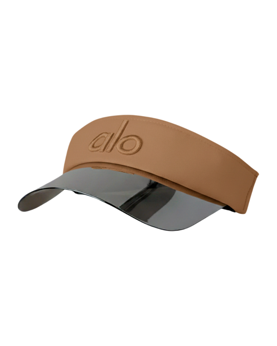 Visera Deportiva con Acabado Brillante y Logotipo en Relieve
