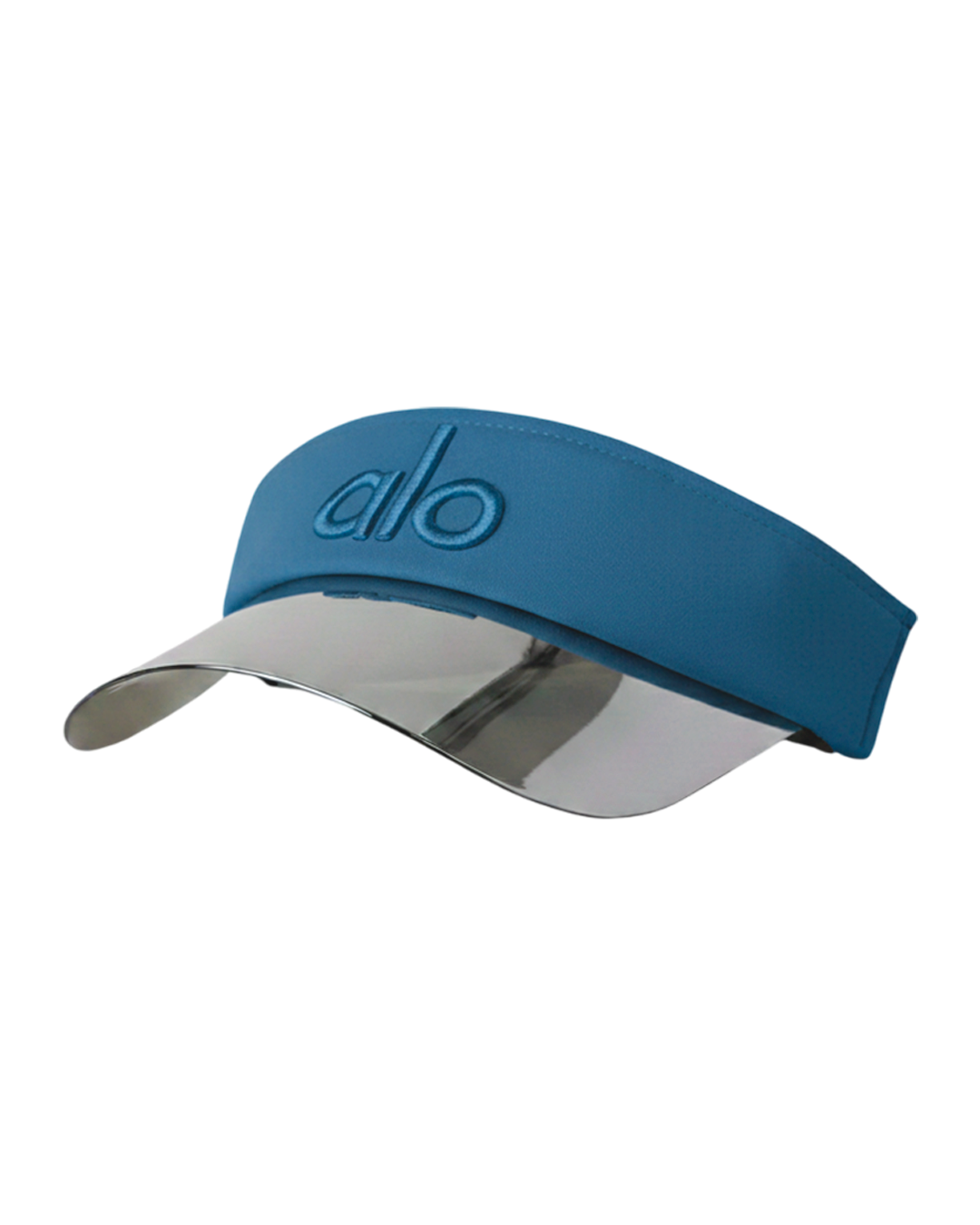 Visera Deportiva con Acabado Brillante y Logotipo en Relieve