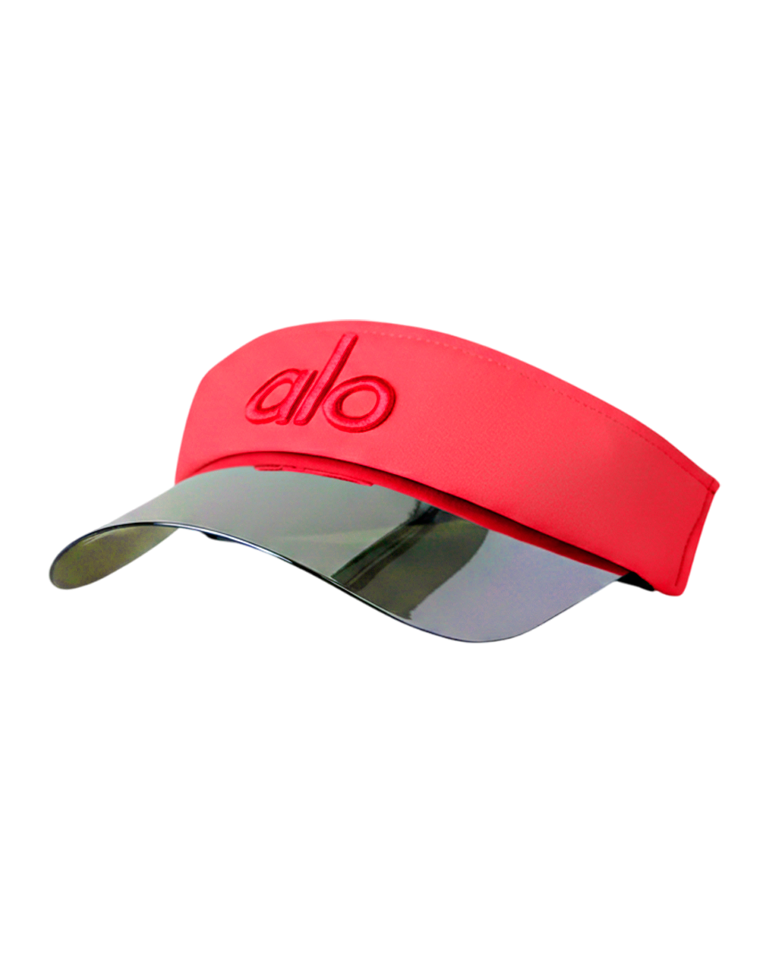 Visera Deportiva con Acabado Brillante y Logotipo en Relieve