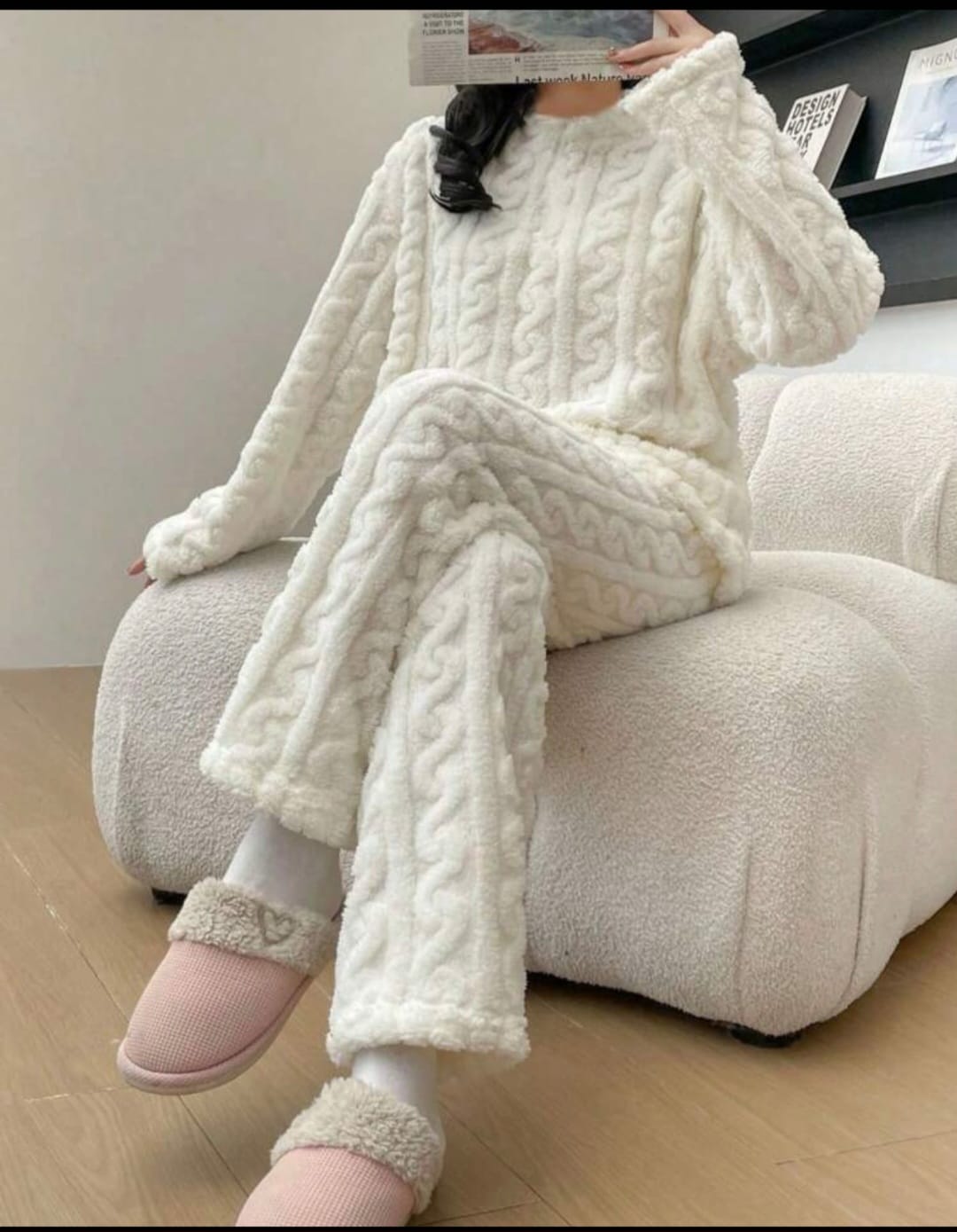 Cozy Cotton Curve Pajama Set