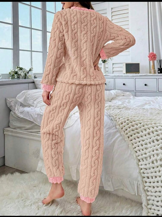 Comfy Cotton Pajama Set with Star Design