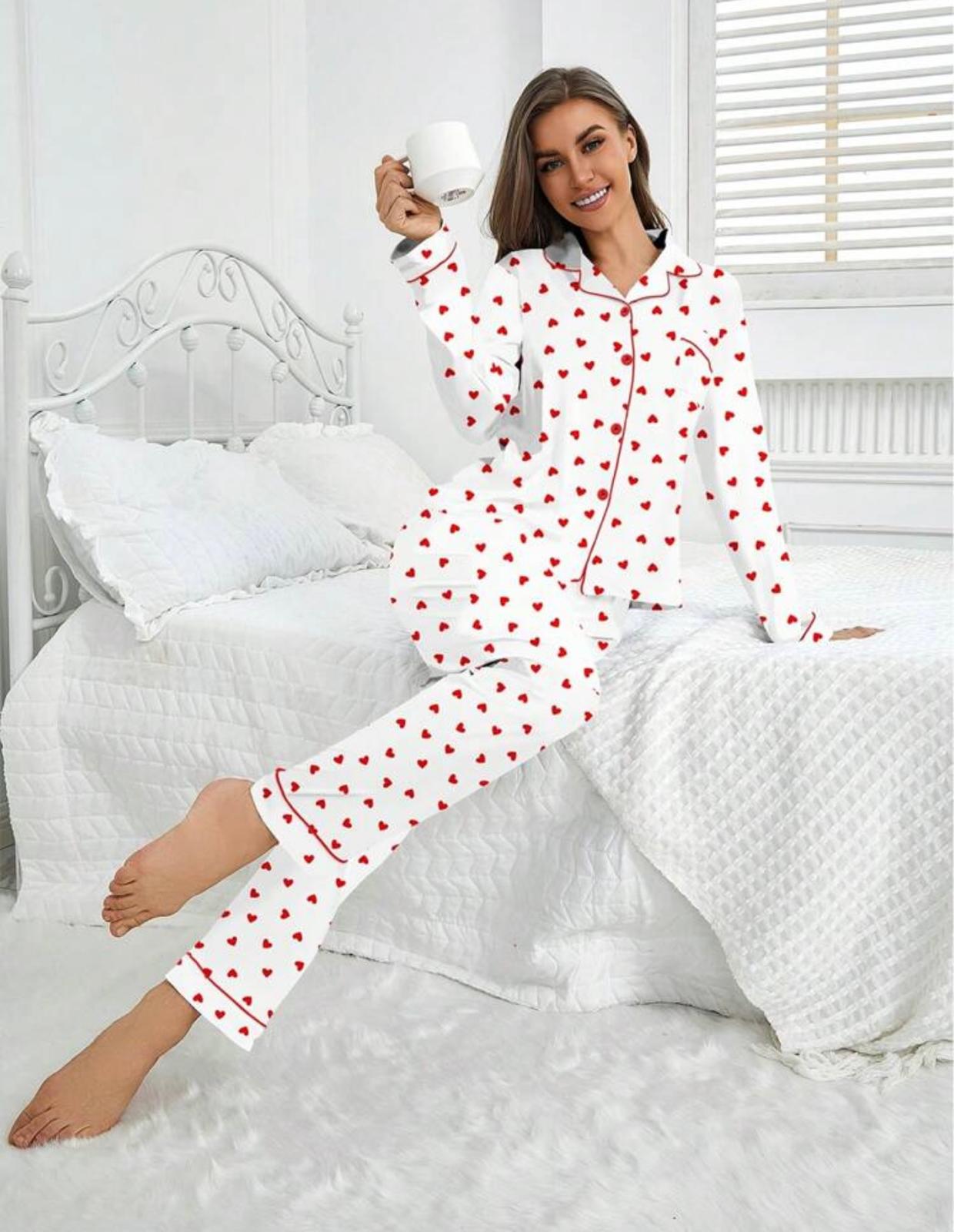 Sweetheart Heart Pajama Set