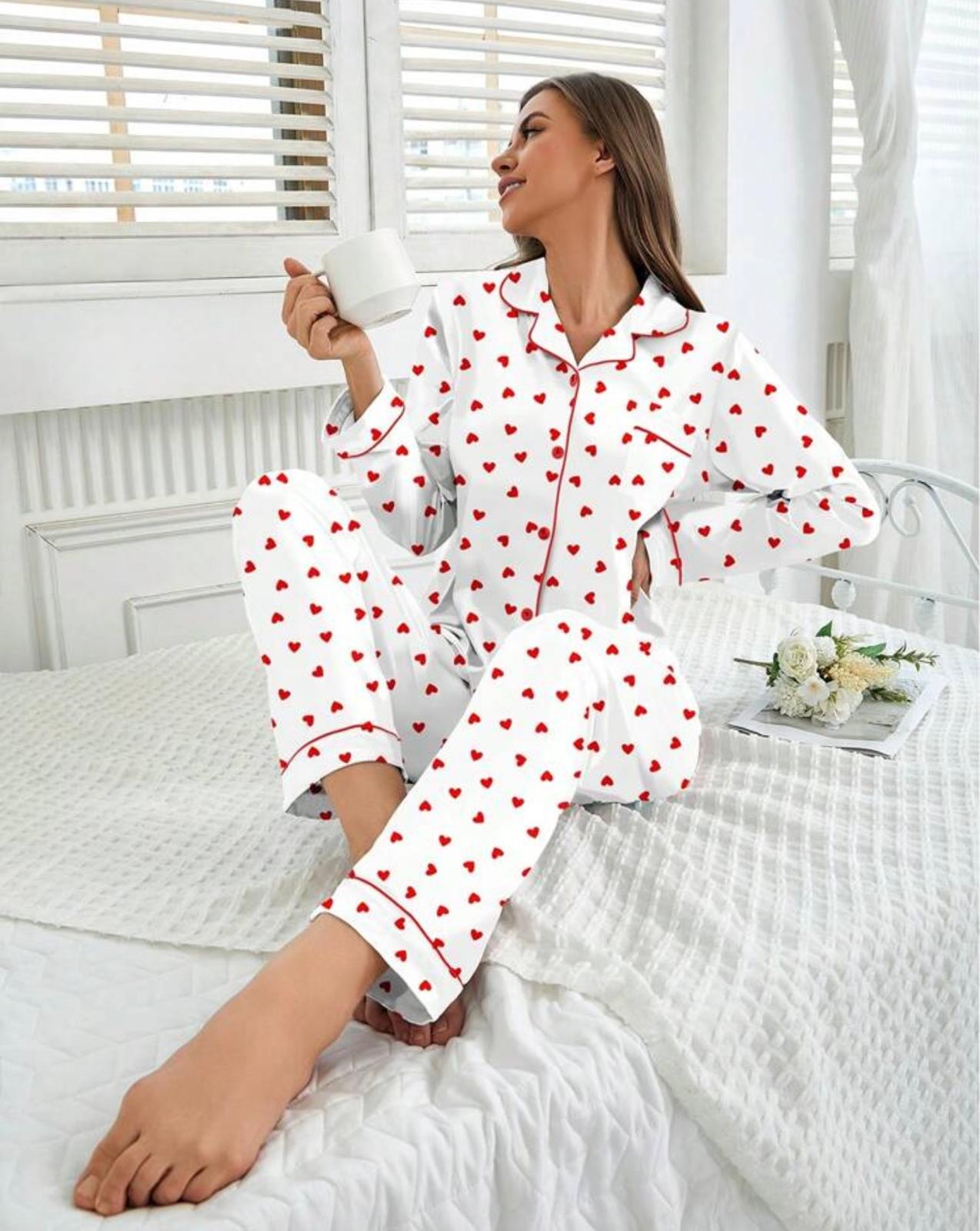 Sweetheart Heart Pajama Set