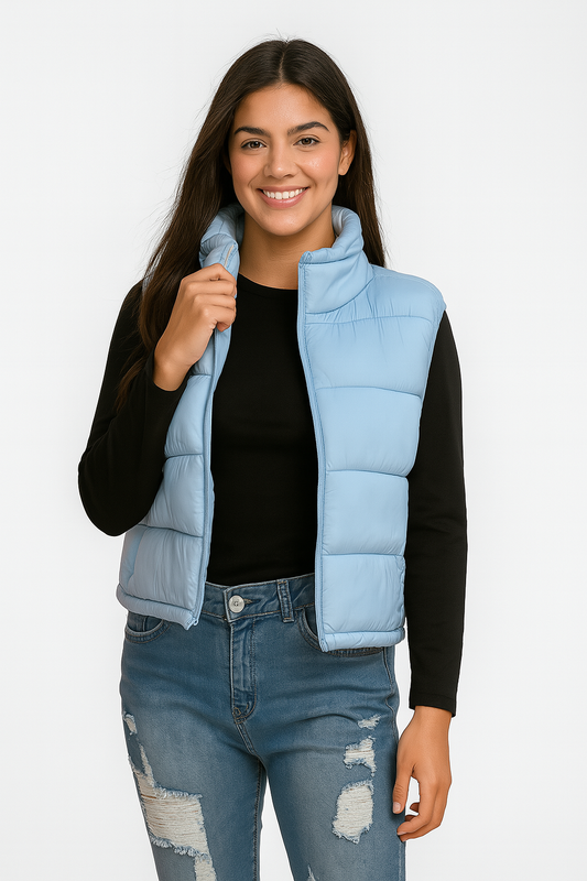 Comfort Fit High-Neck Vest