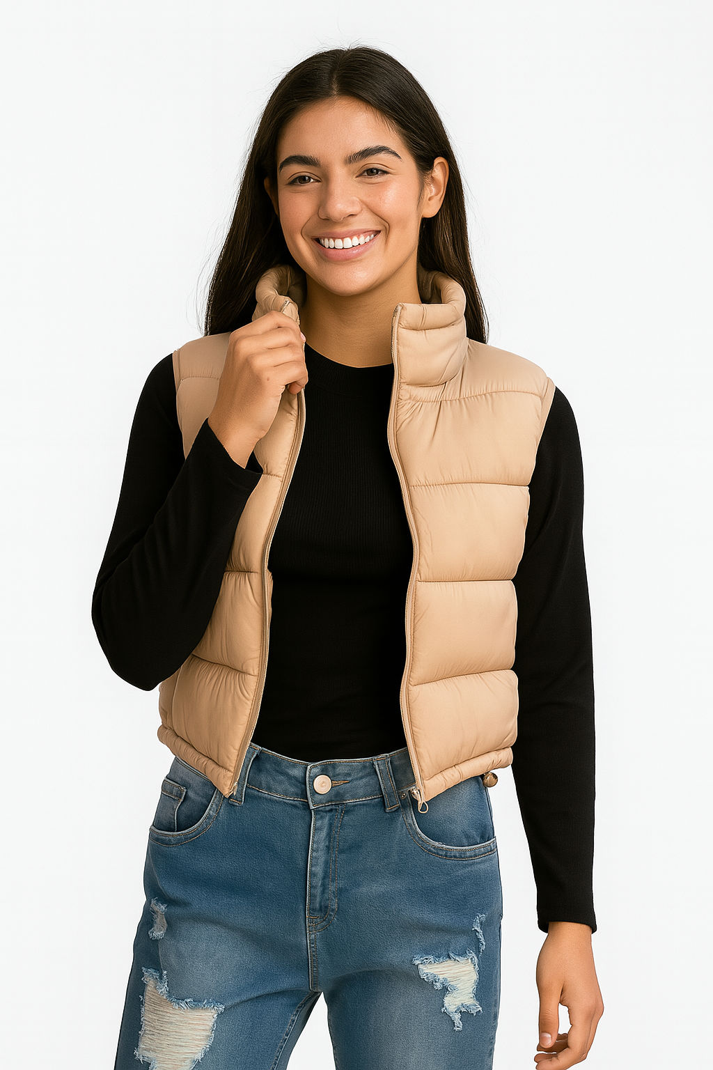 Comfort Fit High-Neck Vest