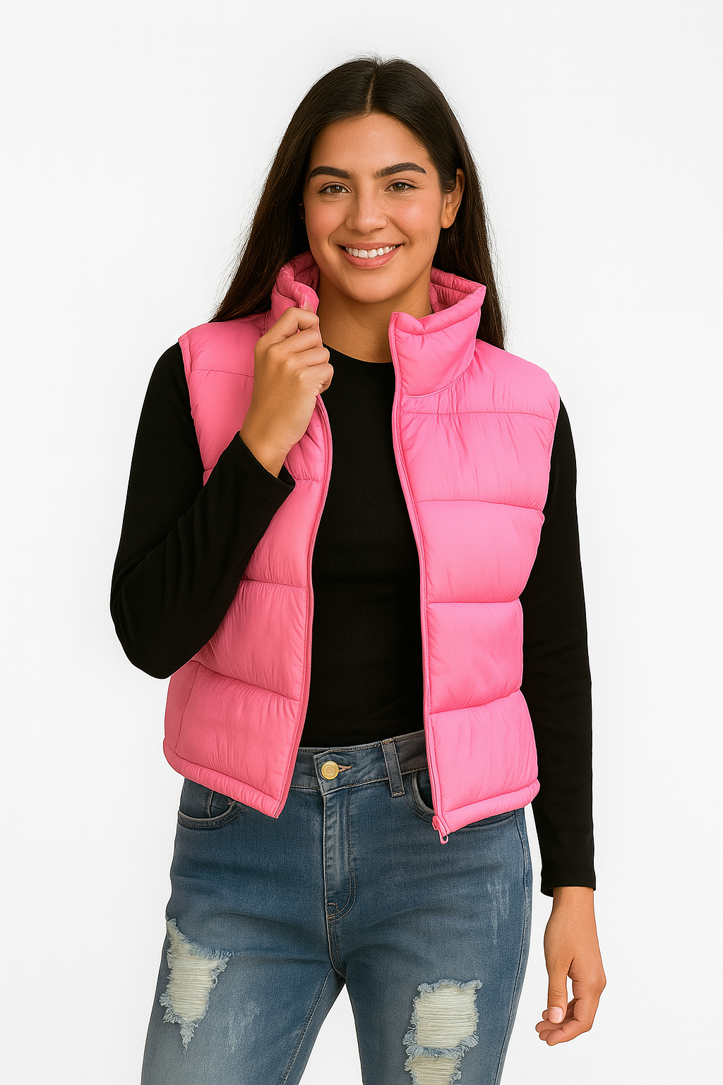 Comfort Fit High-Neck Vest