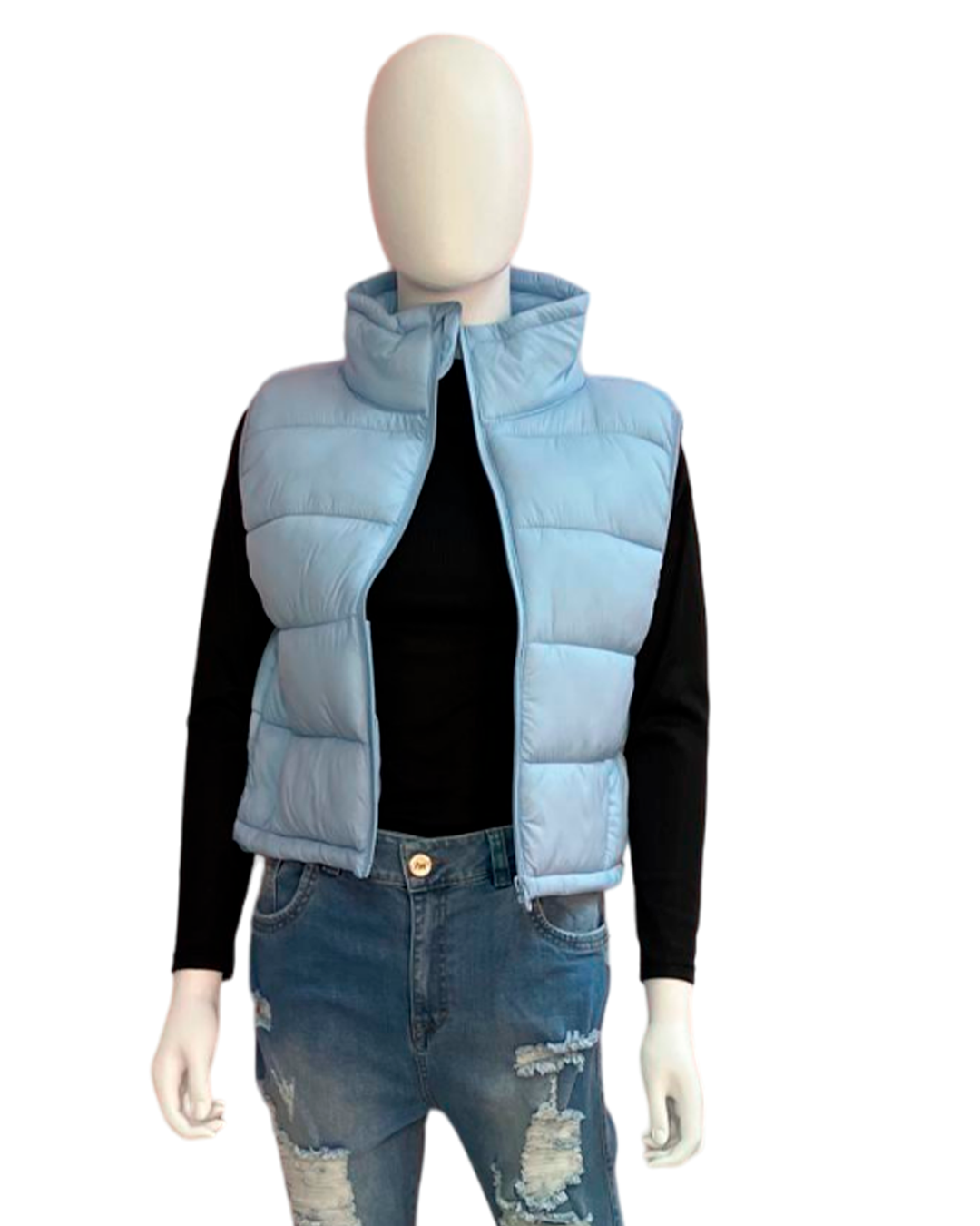 Comfort Fit High-Neck Vest