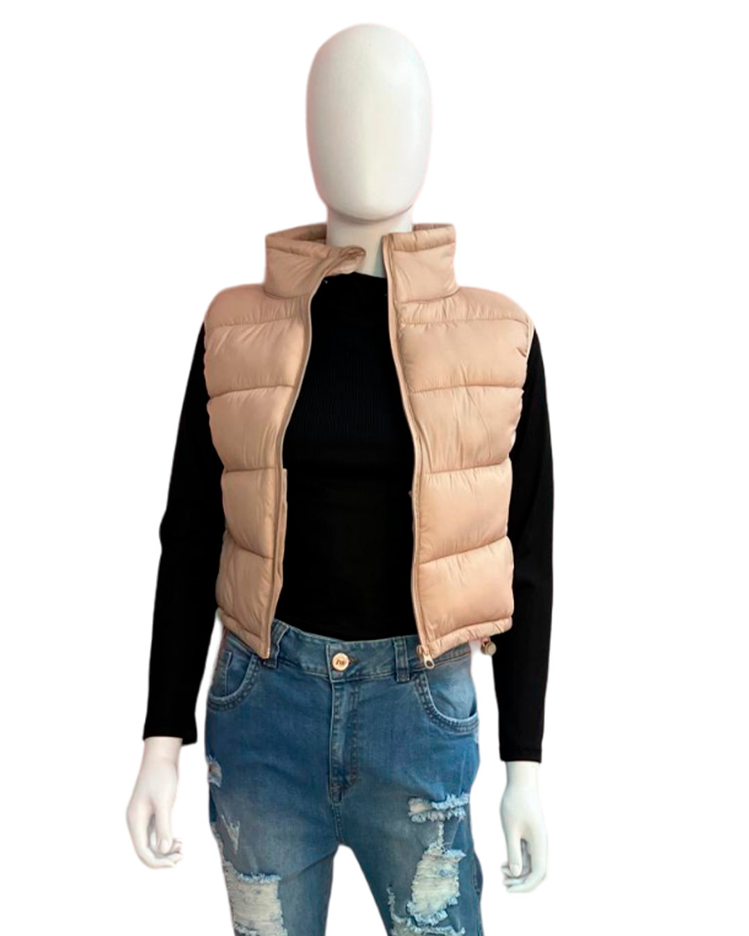 Comfort Fit High-Neck Vest