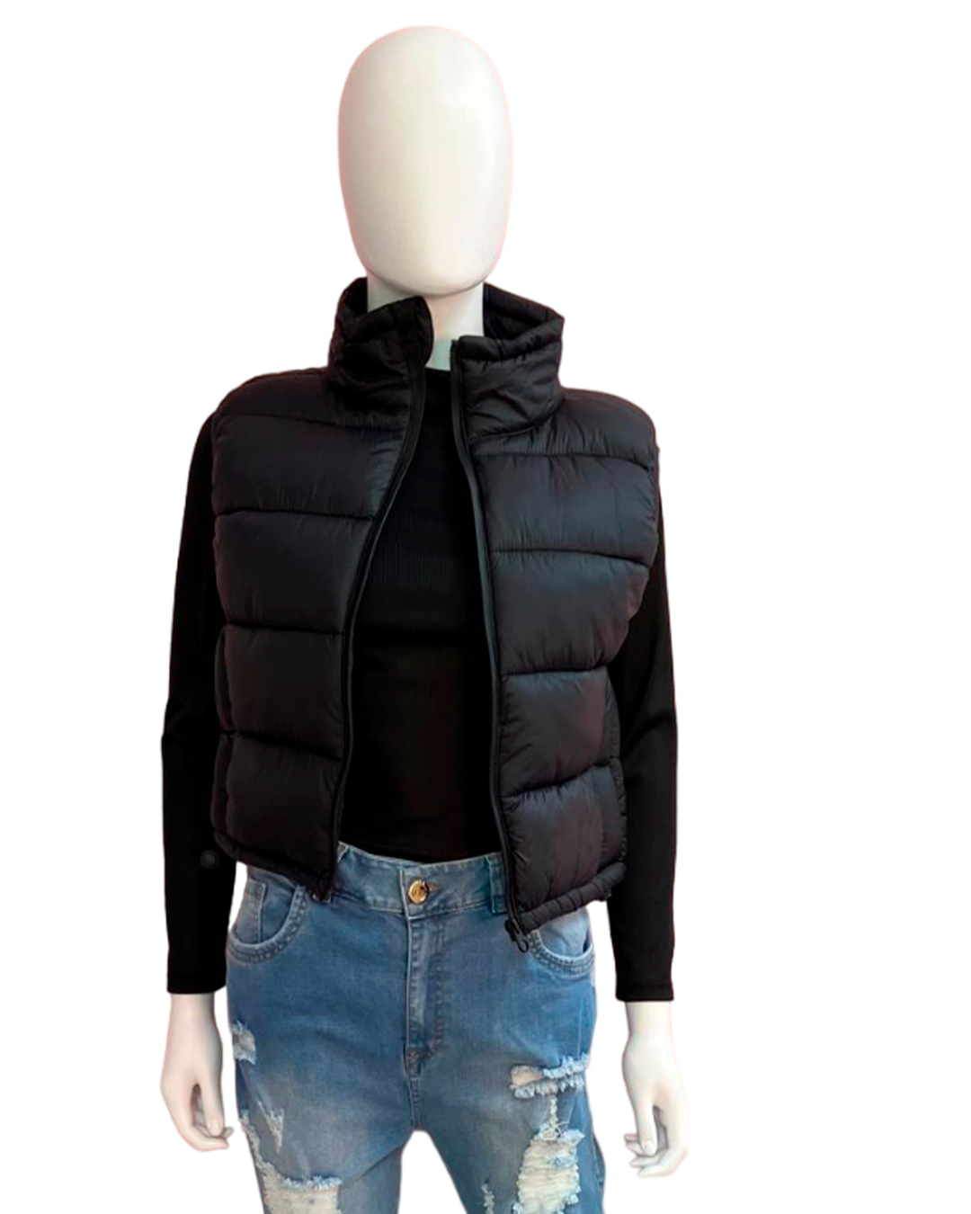 Comfort Fit High-Neck Vest