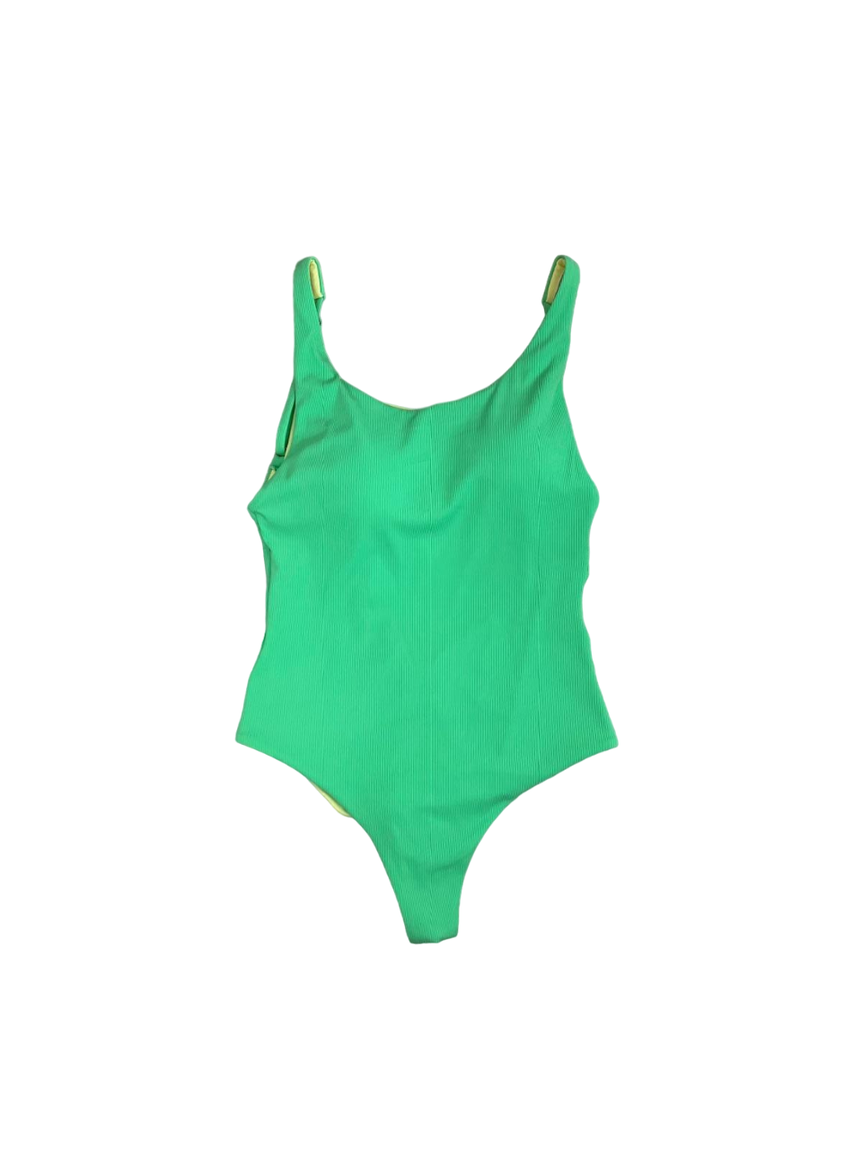 Mint Green Open Back One Piece Swimsuit