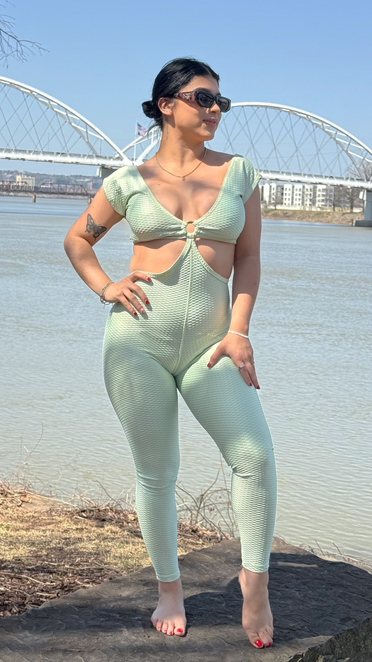 Long Lycra Jumpsuit