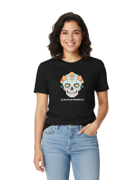 Camiseta Calavera Tradicional Día de los Muertos