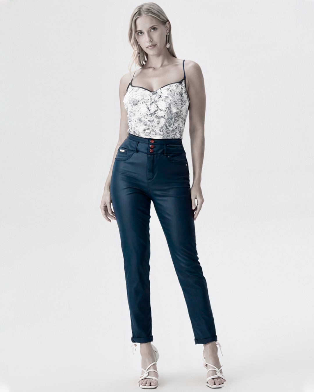 Colombian  High-Waisted Pants